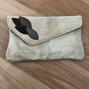 80’s Leather Clutch